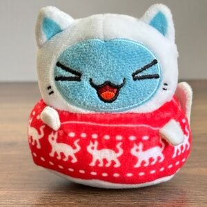 Funko Mystery Plush KLEPTOCATS Series 2 Holiday SANTANA Christmas Sweater 3" Cat
